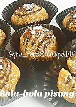 Bola-bola pisang isi coklat
