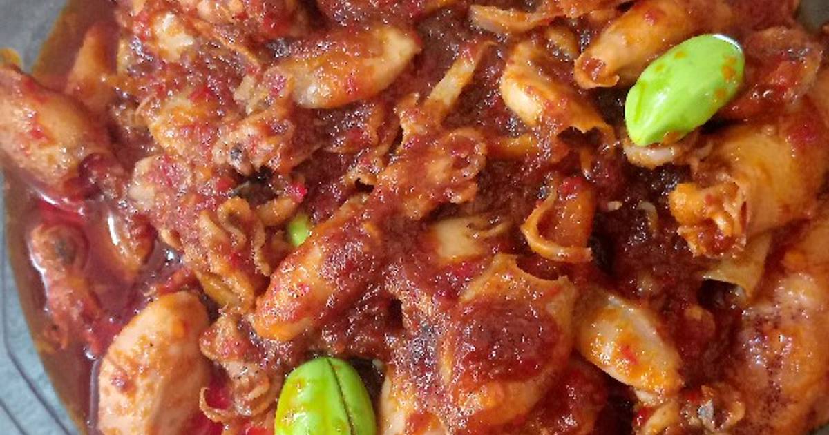  Resep  Cumi  asin  balado pete oleh Khaysa Azkadina Cookpad