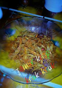 Jamur krispi kriuk-kriuk