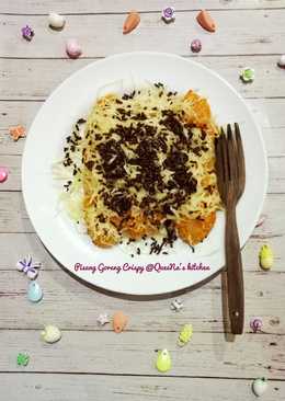 Pisang Goreng Crispy Coklat Keju #kamismanis