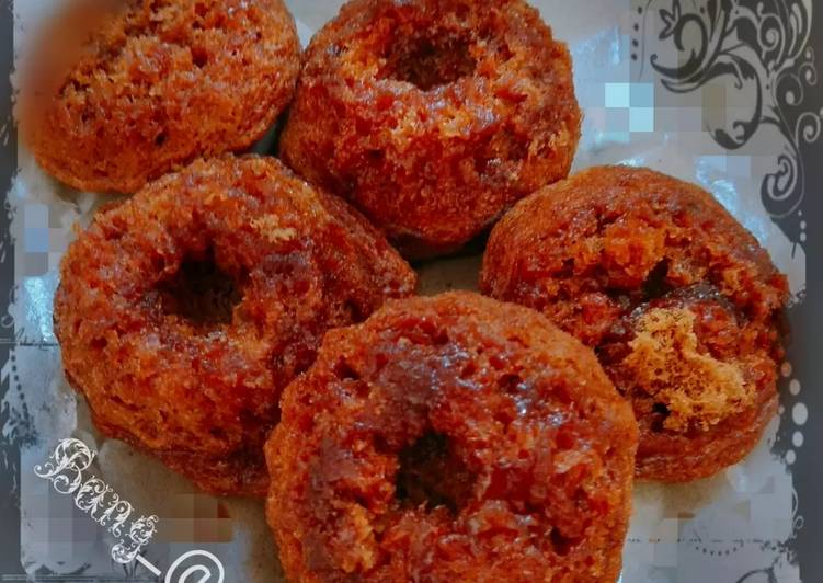 Resep Bolu Karamel (SAKURA) Sarang Semut # Versi Kukus Karya Anto