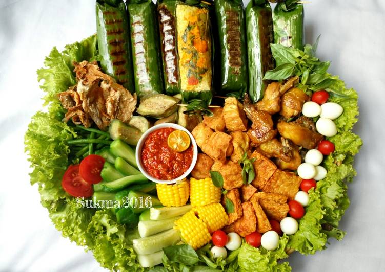 Resep Nasi Bakar Udang Kemangi Komplit oleh Sukmawati_rs 