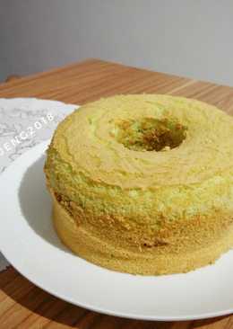 Chiffon cake pandan glutenfree #maree