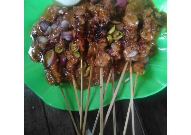 resep lengkap untuk Sate ayam madura