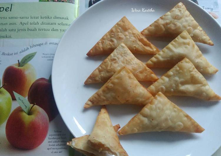 resep masakan Pie Apel Goreng Simple