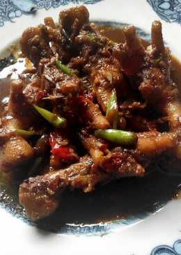 Ceker ayam Kecap Pedas