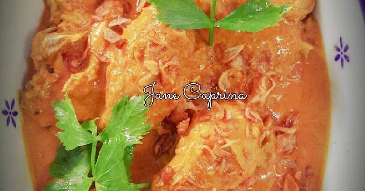 Resep Ayam kalio ala Jane Caprina Sulaiman