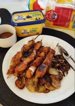 sate ayam ala indo-aussie