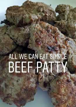 Beef Patty BLW 8M