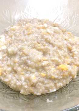 Bubur Oat Telur