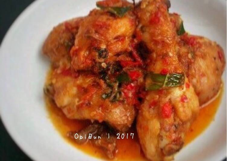 Resep Ayam Pedas Aroma Kiriman dari opibun