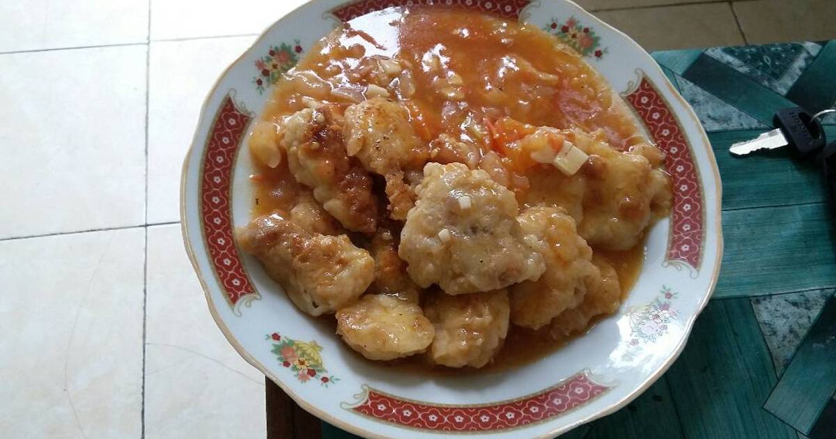 Resep Ayam saus asam manis simple ala Rufaidah💖