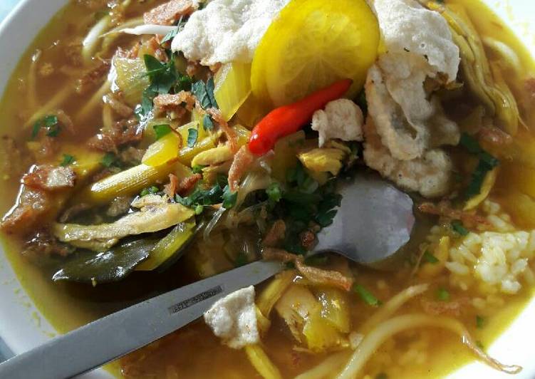 gambar untuk cara membuat Soto Ayam Ala Meity