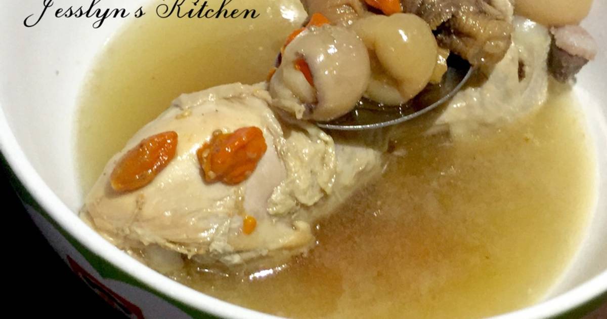 Resep Simple Oriental Chicken Soup ala Jesslyn Lee