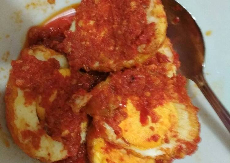 Resep Telor balado - #kitakoki