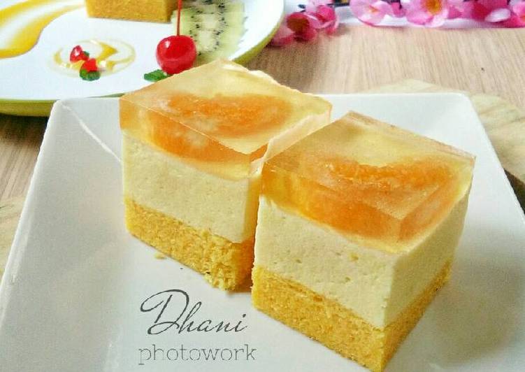 resep makanan Orange Puding Cake