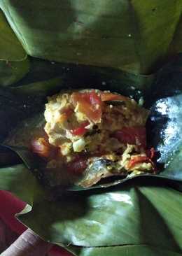 Botok ayam tanpa santan