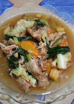 Cap cay sayur kuah ala manado