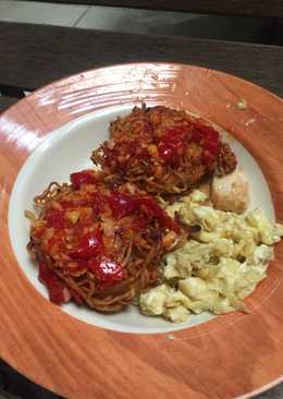 Ayam Gulung Mie Saos Sambal Madu