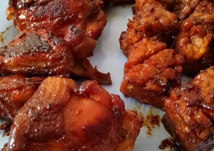 resep masakan Ayam Panggang Kecap Gurih n Pedes