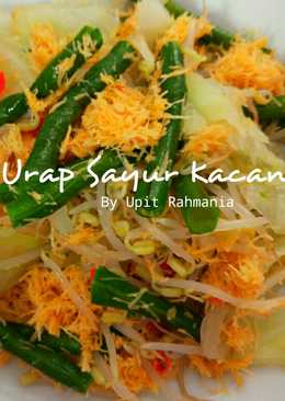 Urap Sayur Kacang Panjang