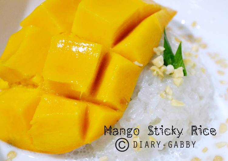 Resep Mango Sticky Rice - Gabriella Anastasia