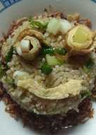 Nasi goreng ebi Lombok ijo