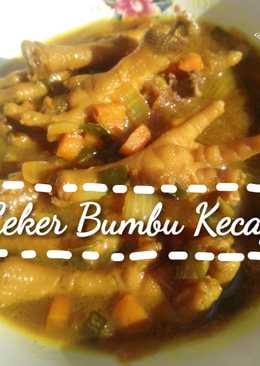 Ceker Bumbu Kecap ala Mie Ayam