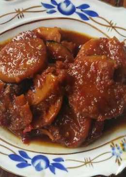 Semur jengkol extra pedas yg enak banget