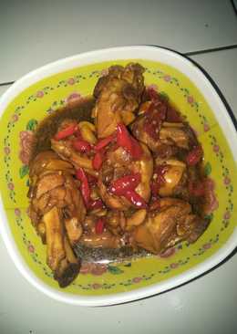 Ayam kecap pedas manis