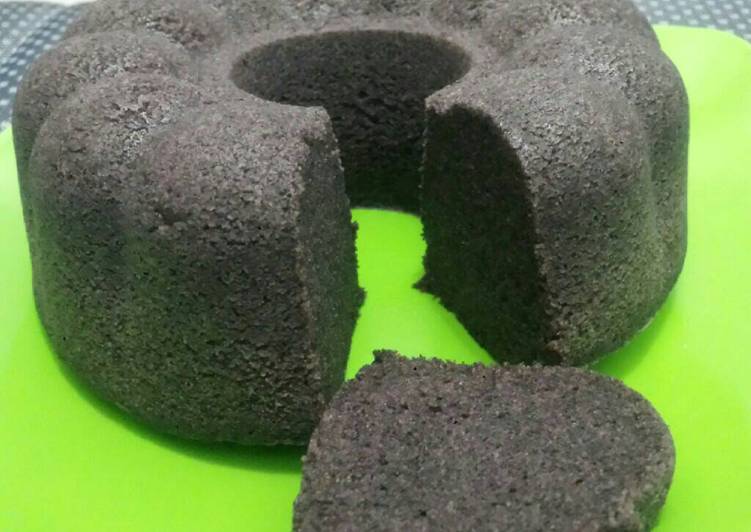 resep masakan Bolu ketan hitam kukus simpel