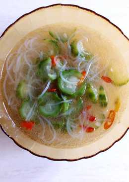 Sayur Oyong Bihun (Sayur Gambas)