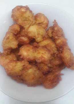 Udang goreng tepung simple