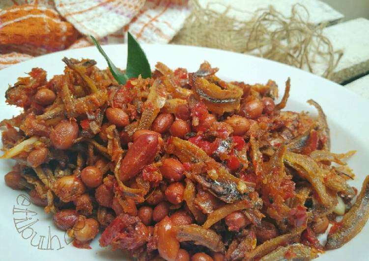 resep masakan Balado Teri Kacang