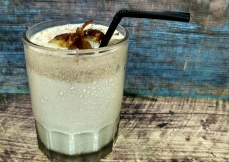 resep masakan Milky dates smoothie / Susu kurma