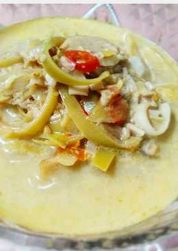 Sayur Jantung Pisang Pedas