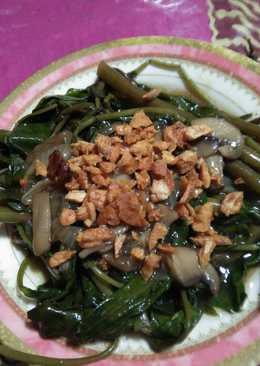 Kangkung siram crispy