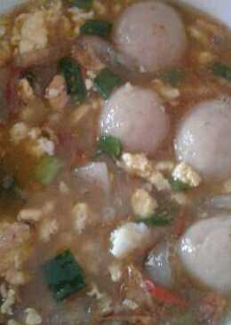 Seblak aci baso