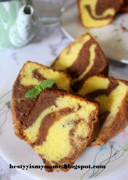 Bolu JAdul/Marmer cake/Resep chef LawThomas