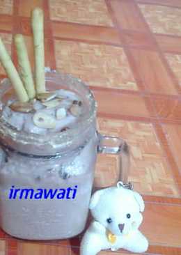 Es Krim Susu Coklat Santan #olahan_kelapa