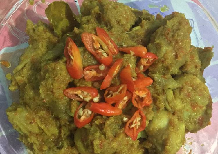 bahan dan cara membuat RW ayam (rica-rica ayam) simple