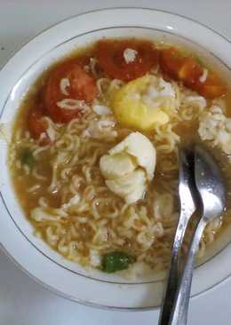 Mie Kuah Pedas Asem Sehat