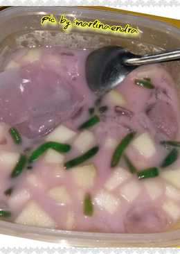 Es CEMELIS (es isi Cendol dan melon manis)