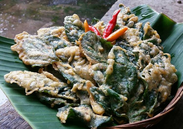 gambar untuk resep makanan Kripik Bayam