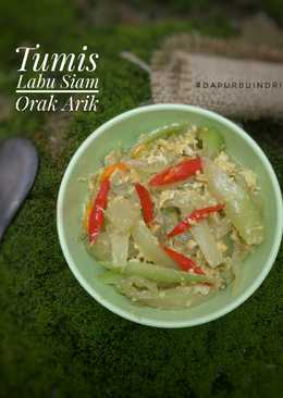 Tumis Labu Siam Orak Arik