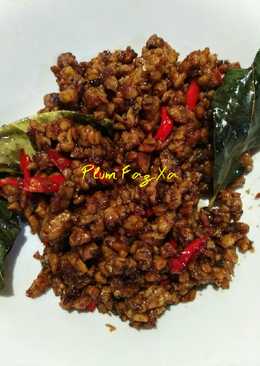 Orek tempe kering