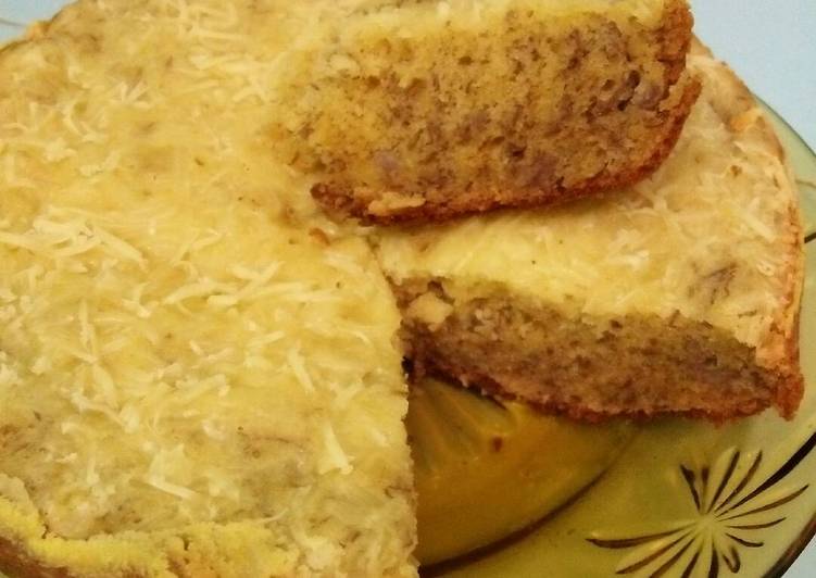 Resep Bolu Pisang Magicom no mixer no oven no ribet ??