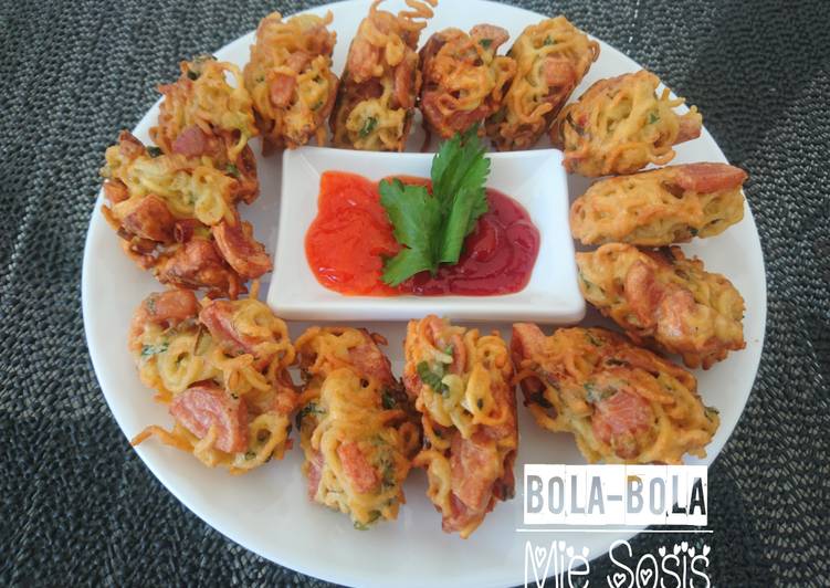 Bola-bola Mie Sosis #RabuBaru