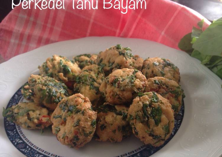 resep Perkedel Tahu Bayam