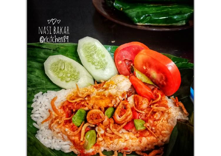 cara membuat Nasi Bakar